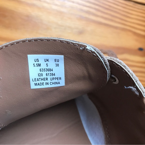 Sperry Tan Beige Suede Sneakers, EUC, 5.5 M 38 W - Picture 10 of 10